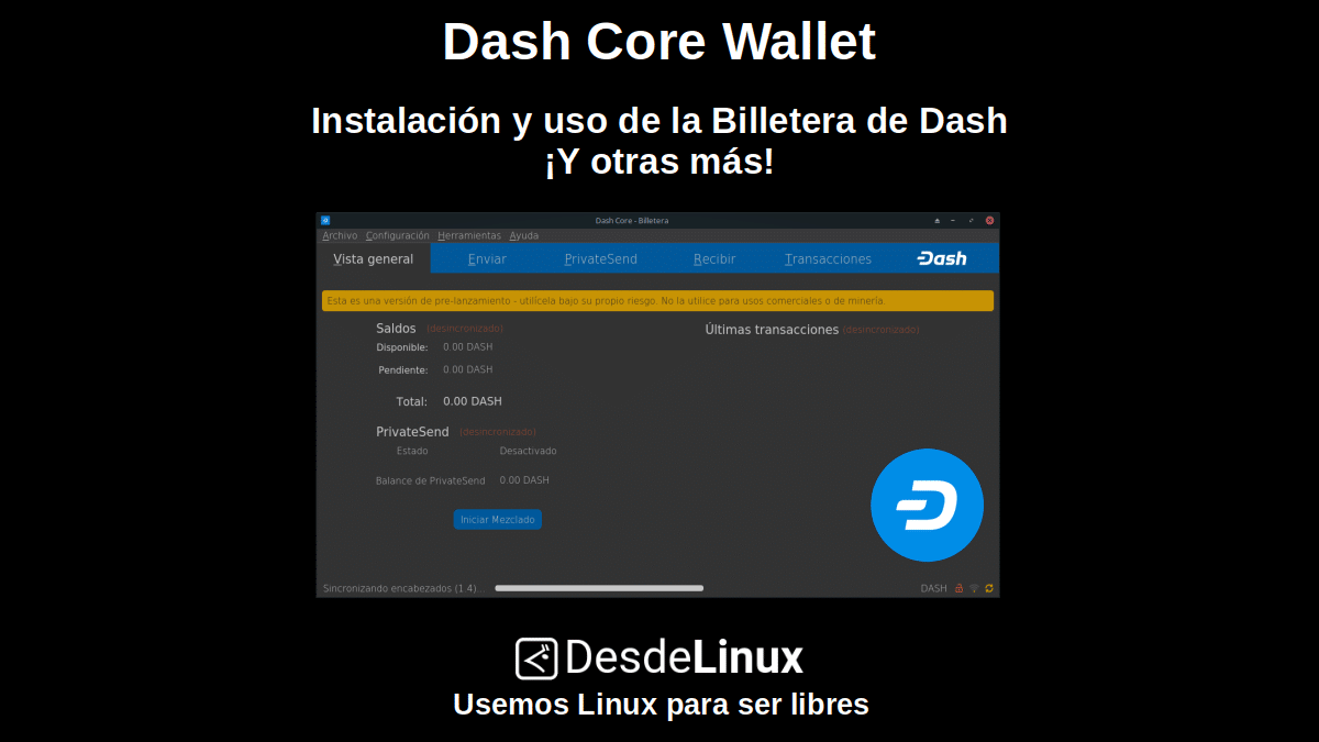 Dash Core钱包：安装和使用Dash钱包等等！