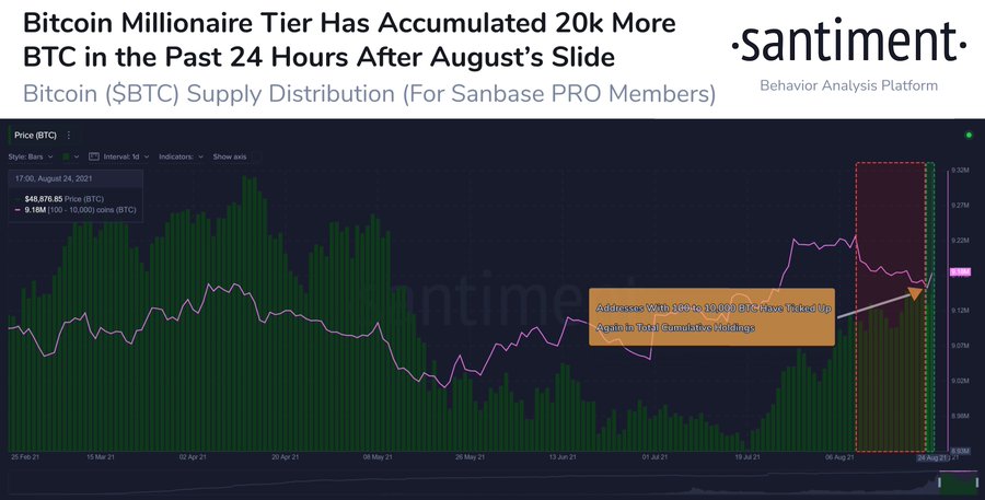 单笔 2.9 亿美元比特币从币安转入钱包，大户 24 小时累积抄底 2 万 BTC