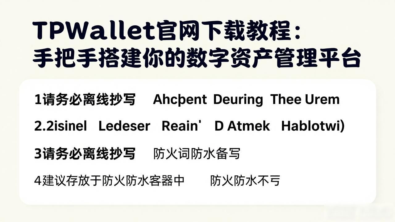 如何通过TPWallet官网下载搭建网络平台_TPWallet助记词备份_TPWallet官网下载