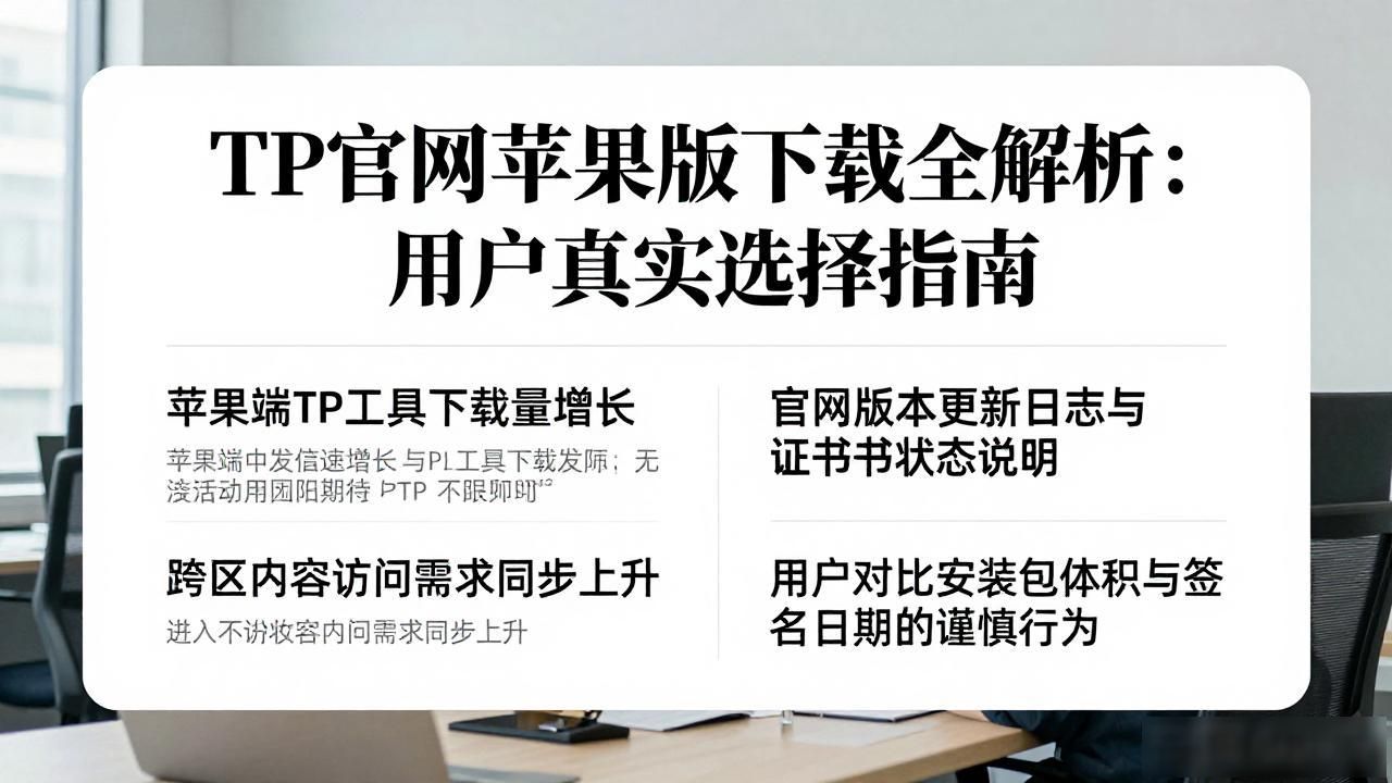 TP官网苹果版下载全解析：用户真实选择指南