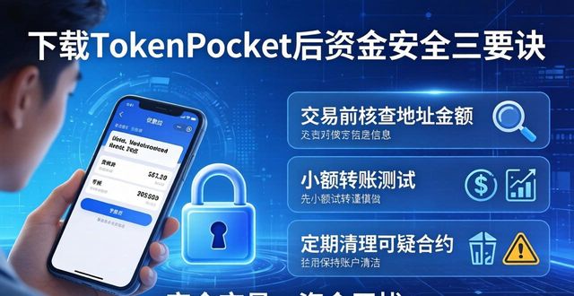 下载TokenPocket后资金安全三要诀