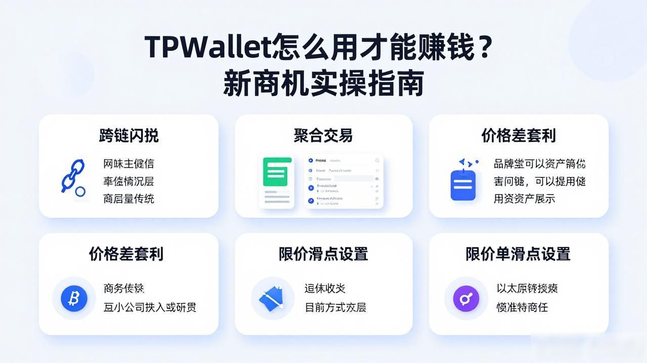 TPWallet怎么用才能赚钱？新商机实操指南