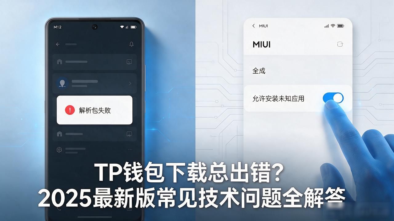 TP钱包2025新版官网下载安装故障解决方法_安卓TP钱包解析包失败处理方案_2025 TP钱包官网下载用户常见技术问题解析