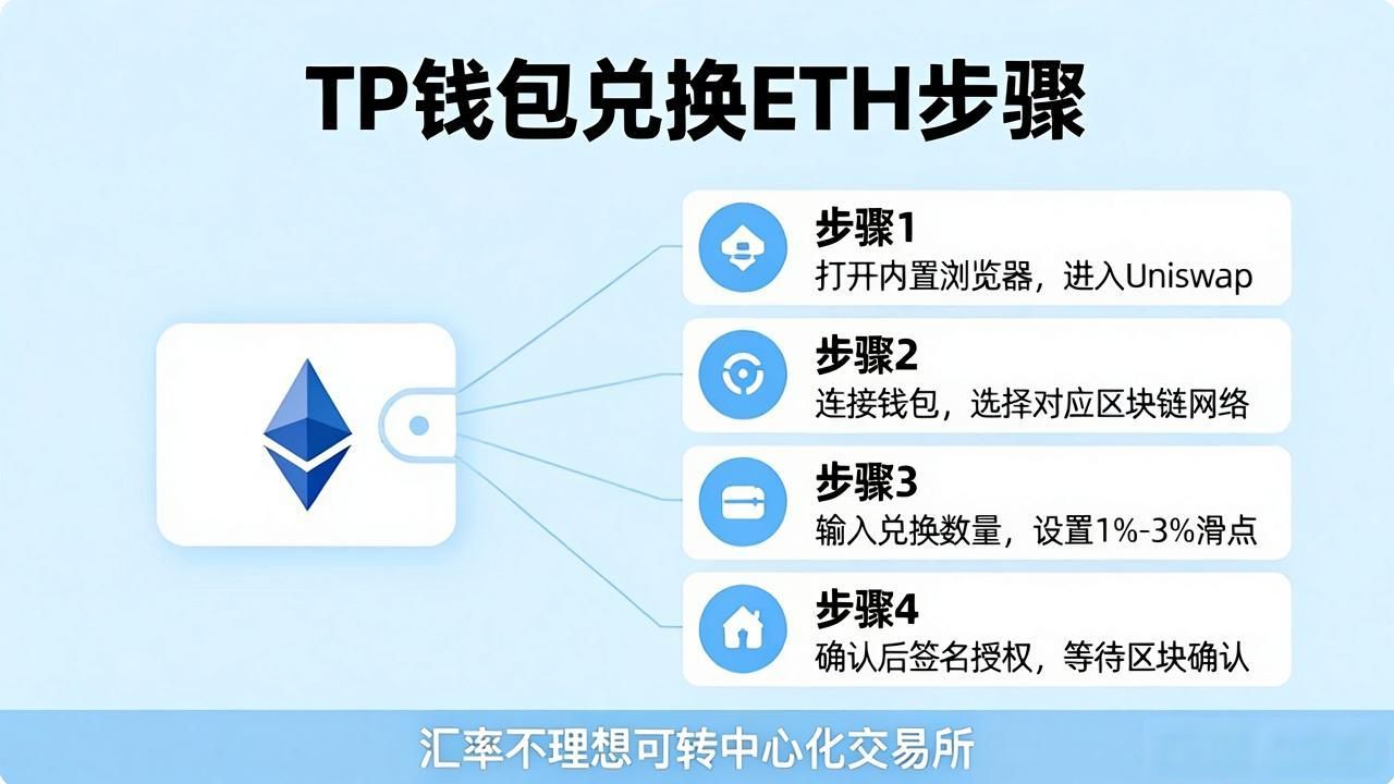 TP钱包一键兑换ETH详细步骤