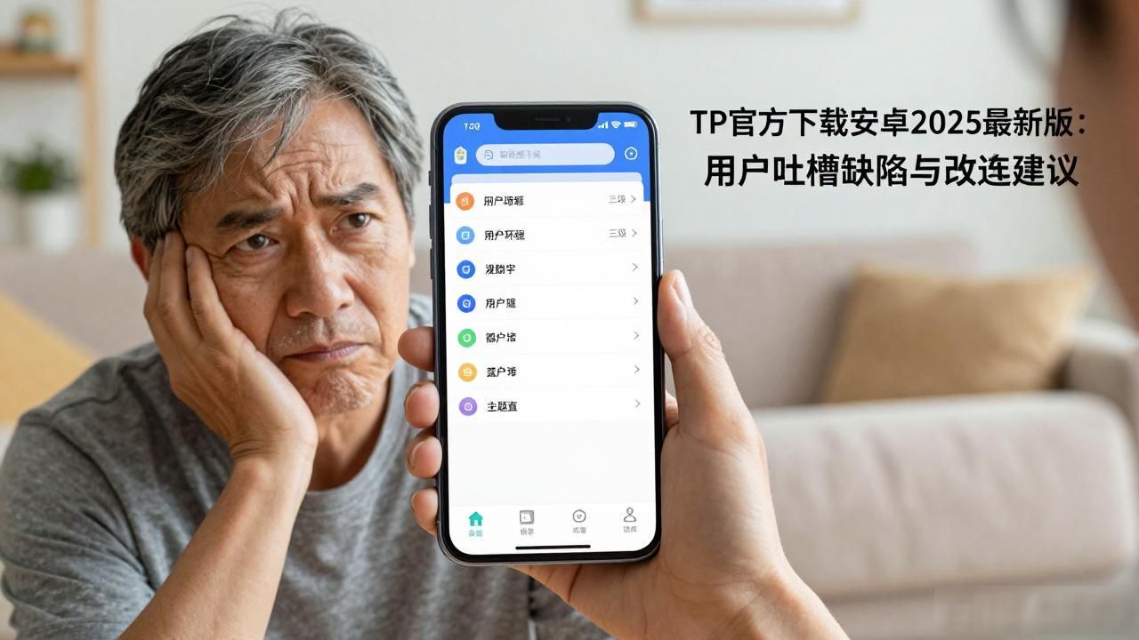 用户反馈:tp官方下载安卓最新版本2025的缺陷与未来的改进方向!_安卓TP应用卡顿问题_界面改动用户体验下降