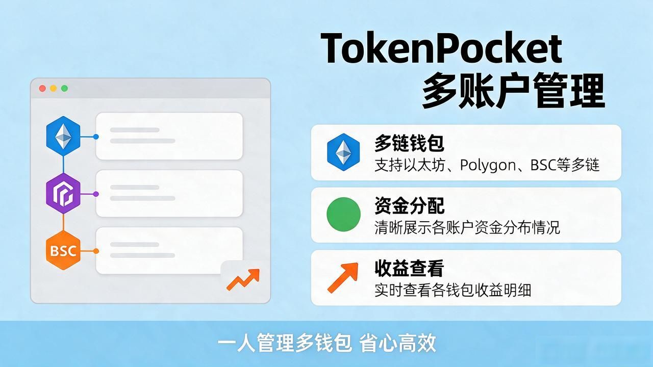 TokenPocket多账户管理避免资产混同_TokenPocket多账户功能解决加密钱包管理痛点_tokenpocket官网下载的多帐户功能，如何帮助用户提高效率？