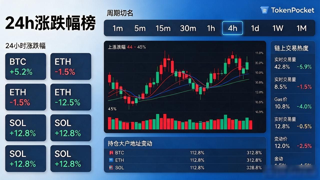 TokenPocket多链去中心化钱包行情板块_tokenpocket下载的使用指南，帮助用户快速获取市场见解_TokenPocket币种价格K线走势分析