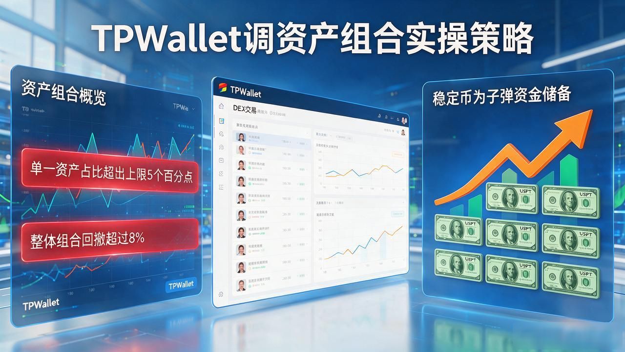 TPWallet调资产组合的实操策略：四类比例怎么定、节奏怎么抓