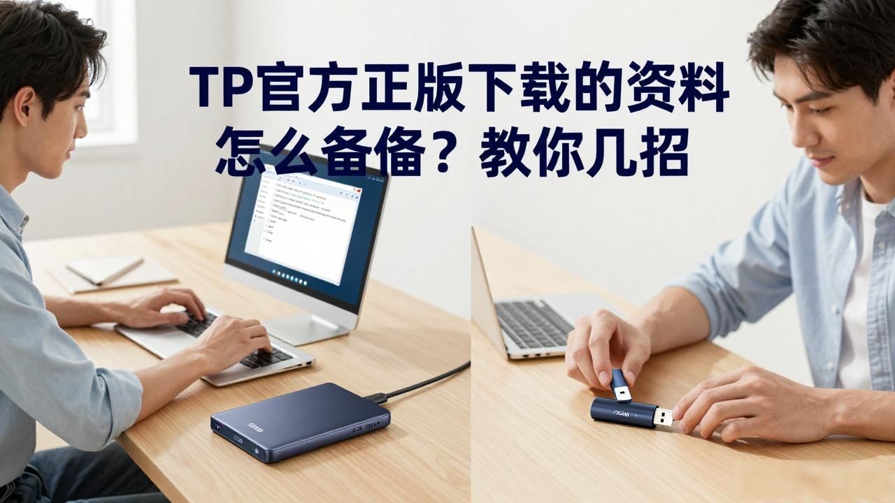 TP官方正版下载的资料怎么备份？教你几招