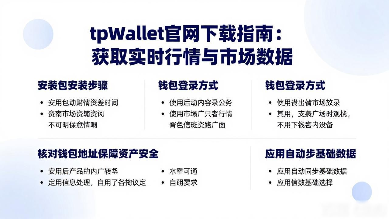 tpWallet官网下载指南：获取实时行情与市场数据