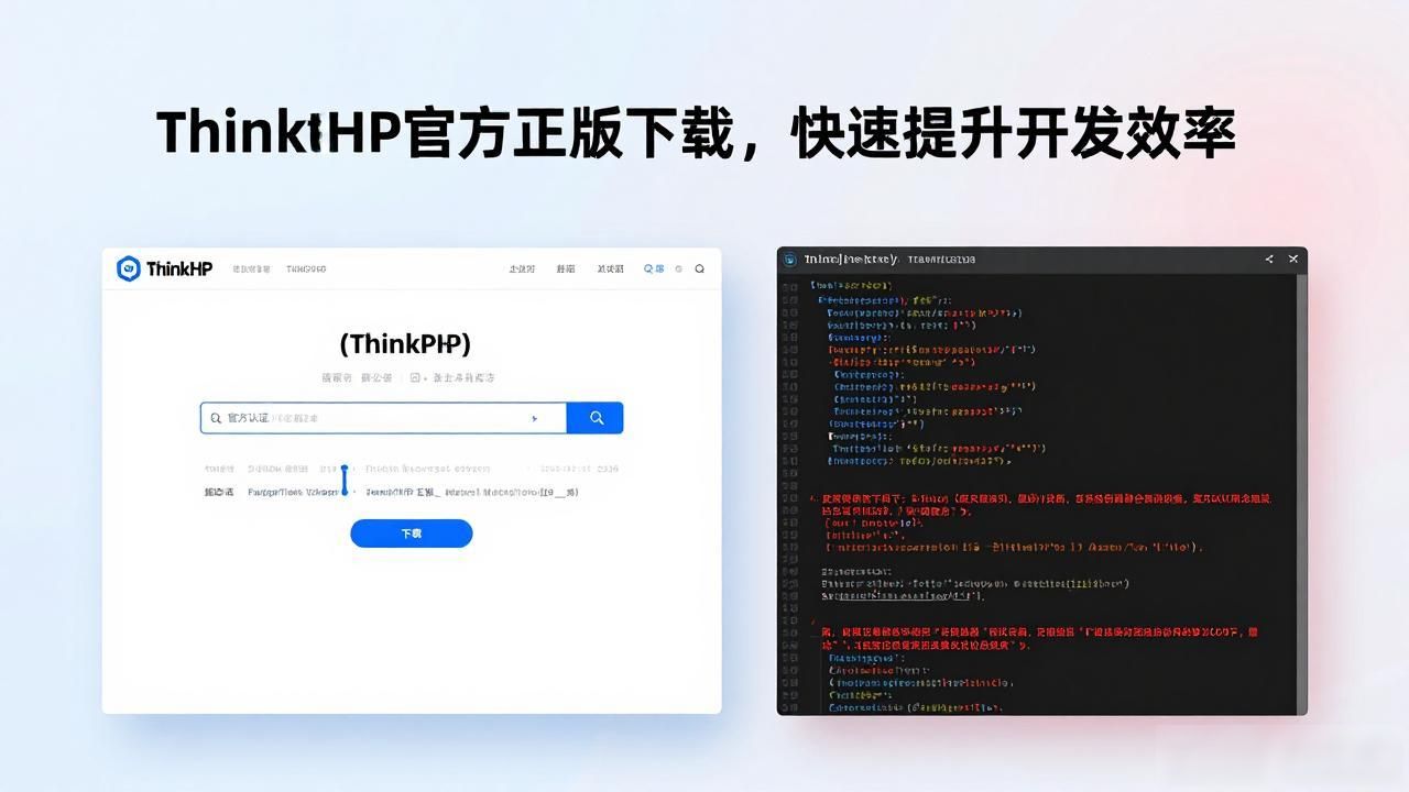 ThinkPHP官方正版下载，快速提升开发效率