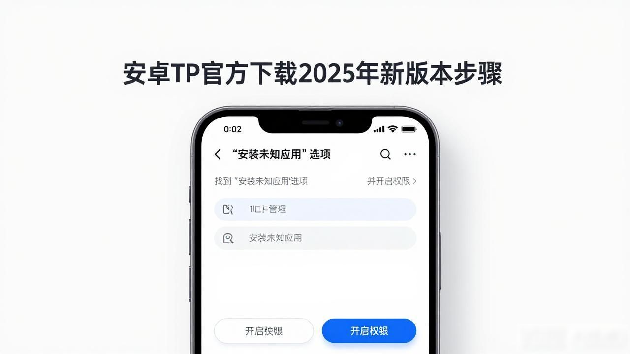 安卓TP官方下载2025年新版本步骤_安卓8.0以上TP安装步骤_安卓下载TP官网安装教程