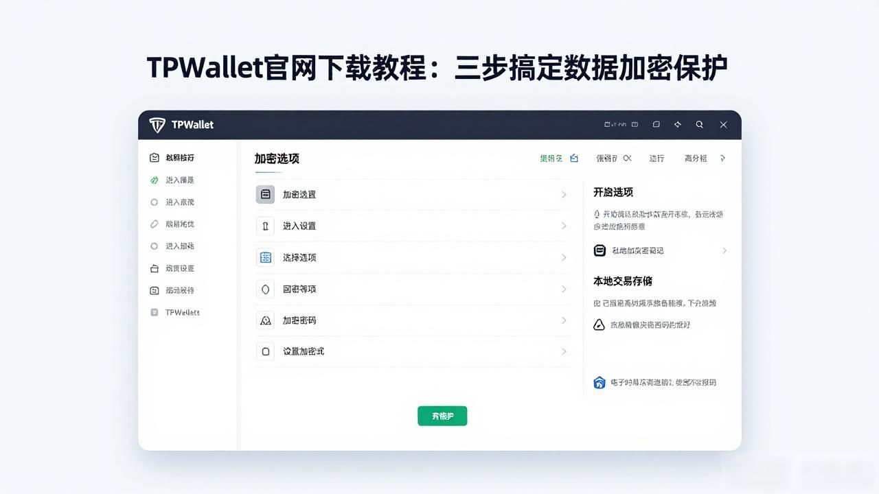 TPWallet官网下载教程：三步搞定数据加密保护