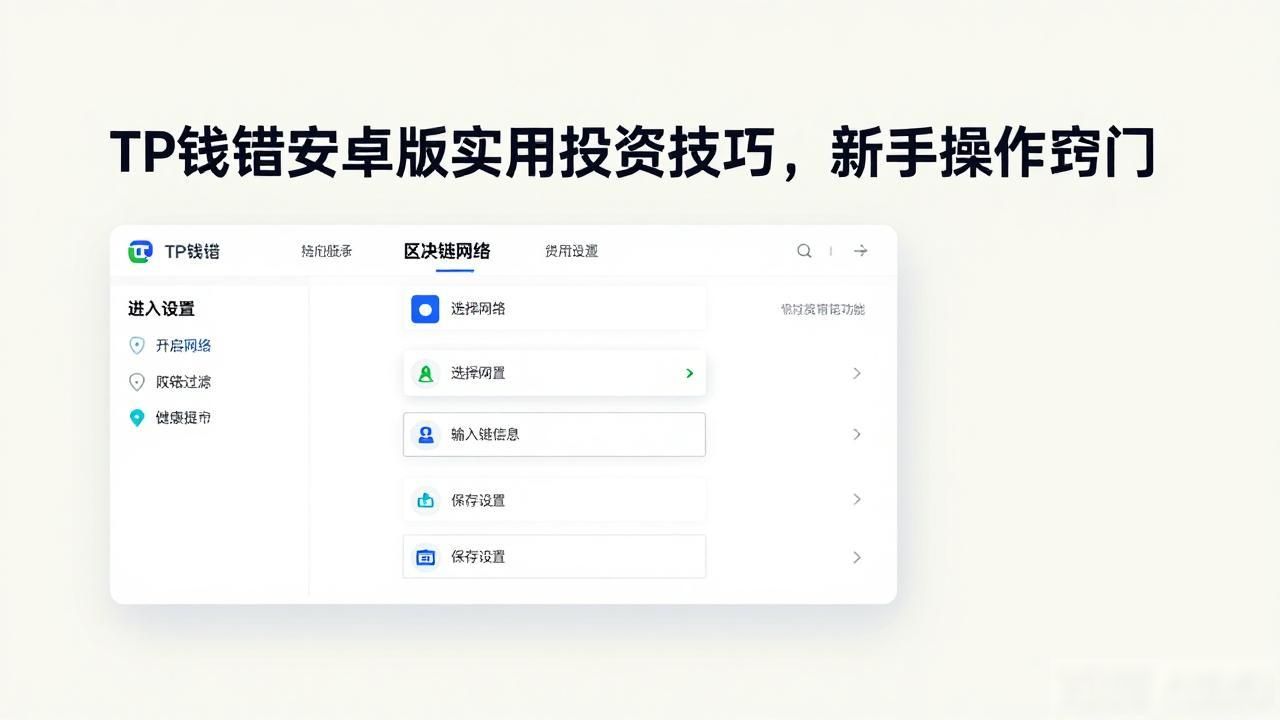 TP钱包安卓版实用投资技巧，新手操作窍门