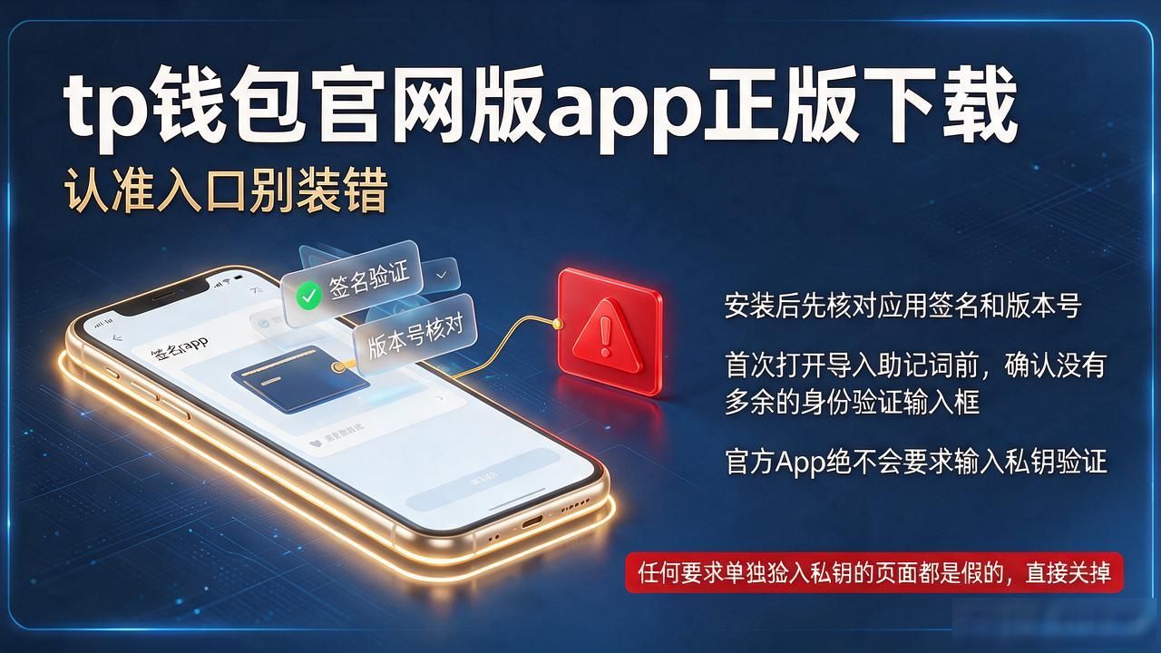 tp钱包官网版app正版下载，认准入口别装错