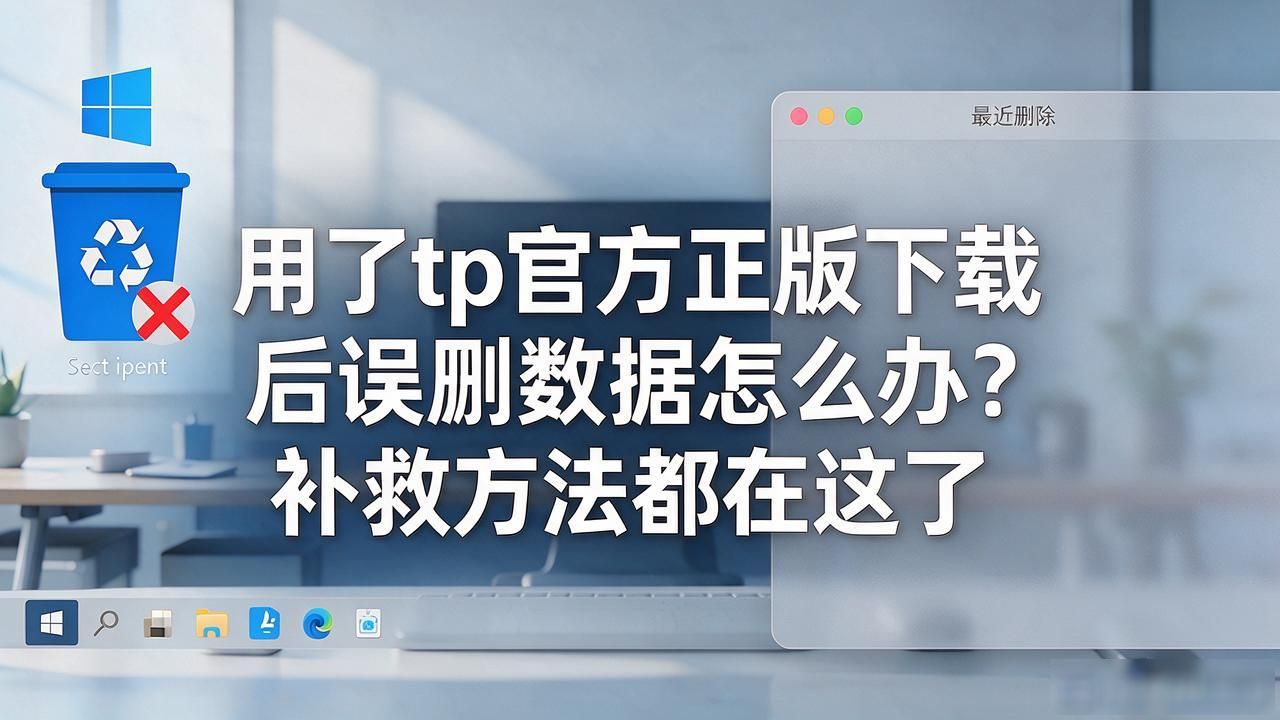 用了tp官方正版下载后误删数据怎么办？补救方法都在这了