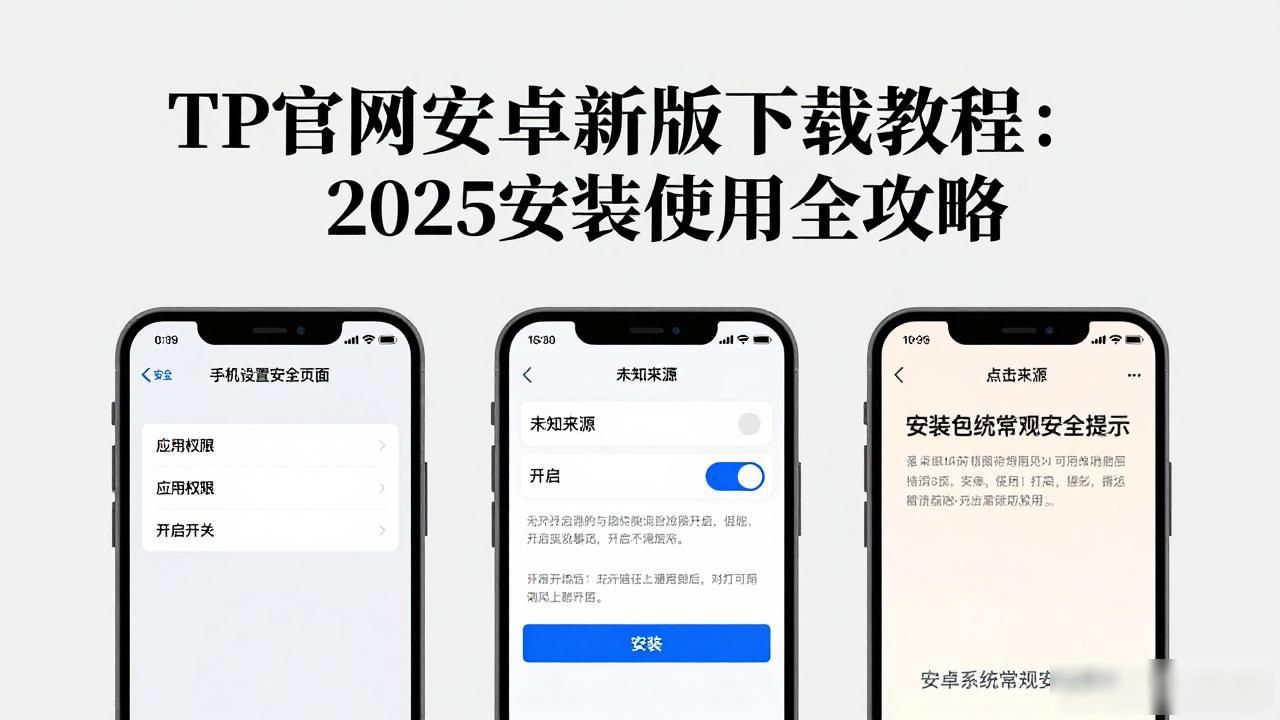 TP官网安卓最新版下载教程：2025安装使用全攻略