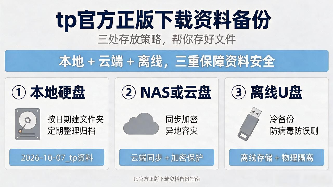 tp官方正版下载资料备份怎么做，这几个方法帮你存好文件