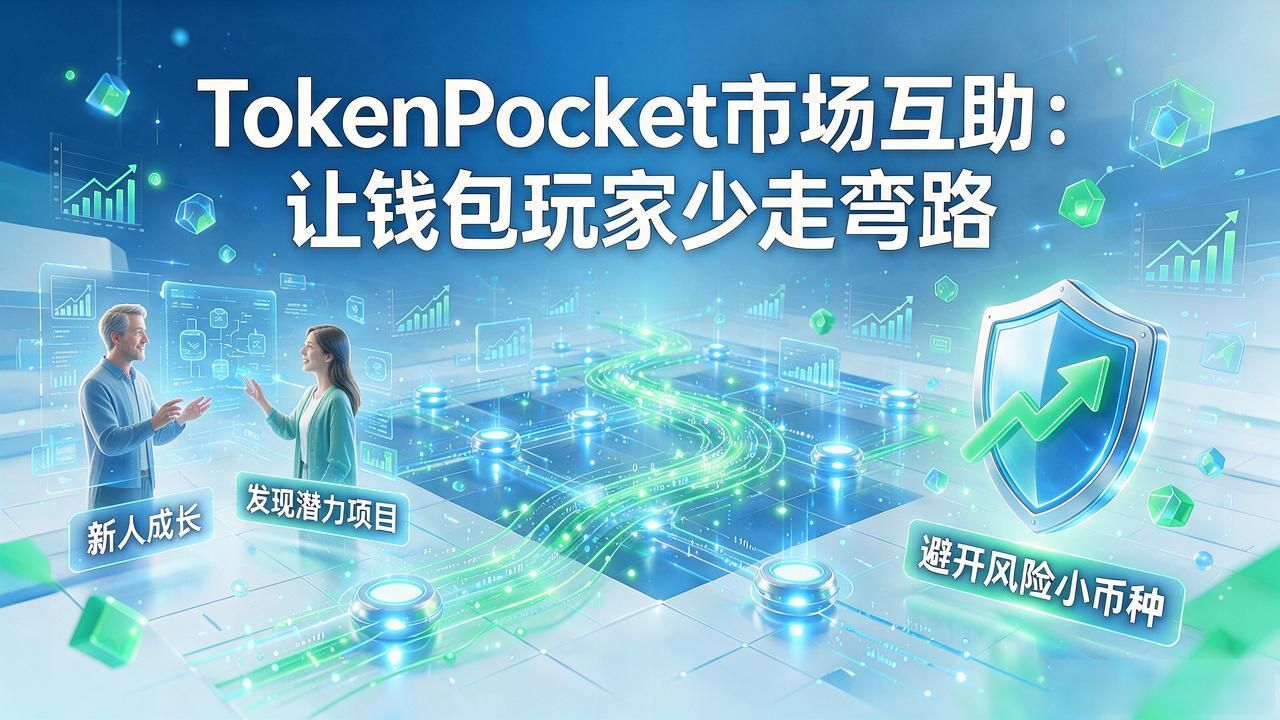 TokenPocket市场互助：让钱包玩家少走弯路
