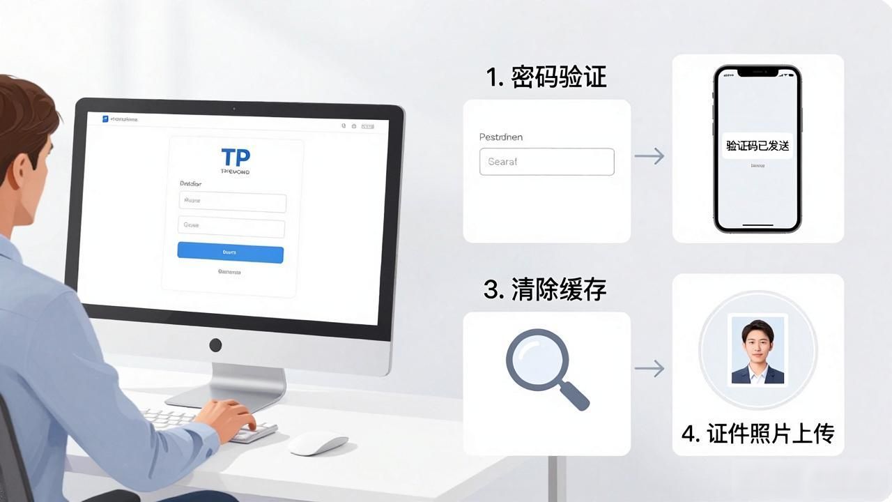 TP官网下载后如何修改个人资料？