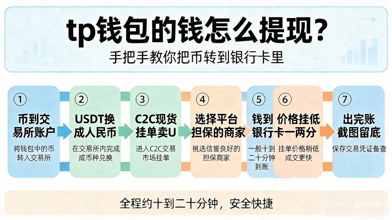tp钱包的钱怎么提现？手把手教你把币转到银行卡里