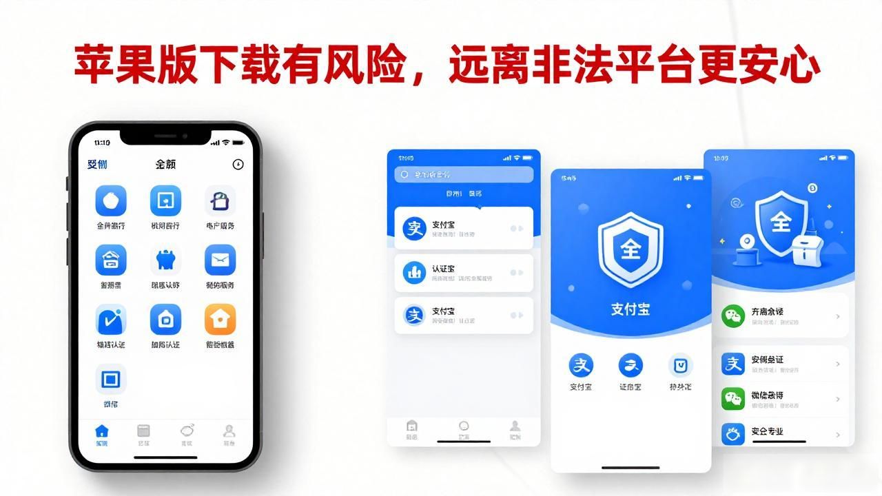 苹果版下载有风险，远离非法平台更安心