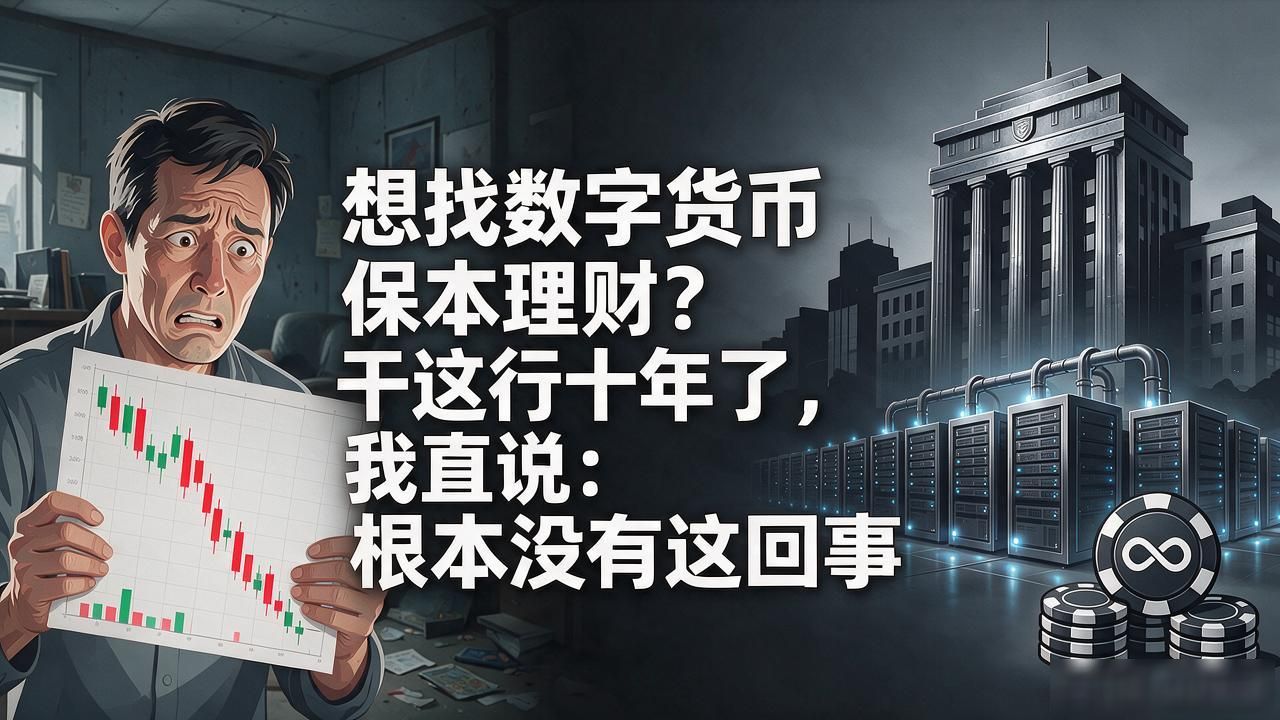想找数字货币保本理财？干这行十年了，我直说：根本没有这回事