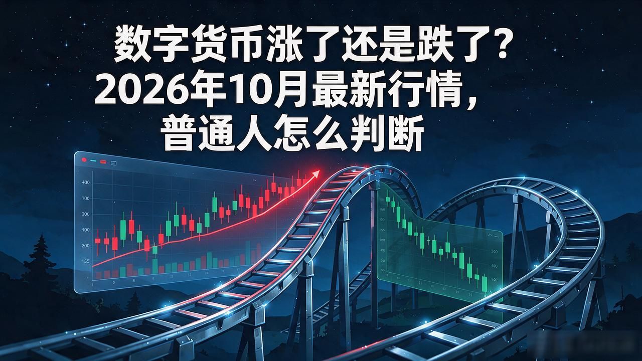 数字货币涨了还是跌了？2026年10月最新行情，普通人怎么判断