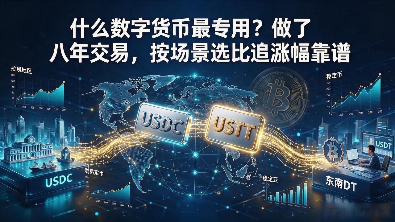 什么数字货币最专用？做了八年交易，按场景选比追涨幅靠谱