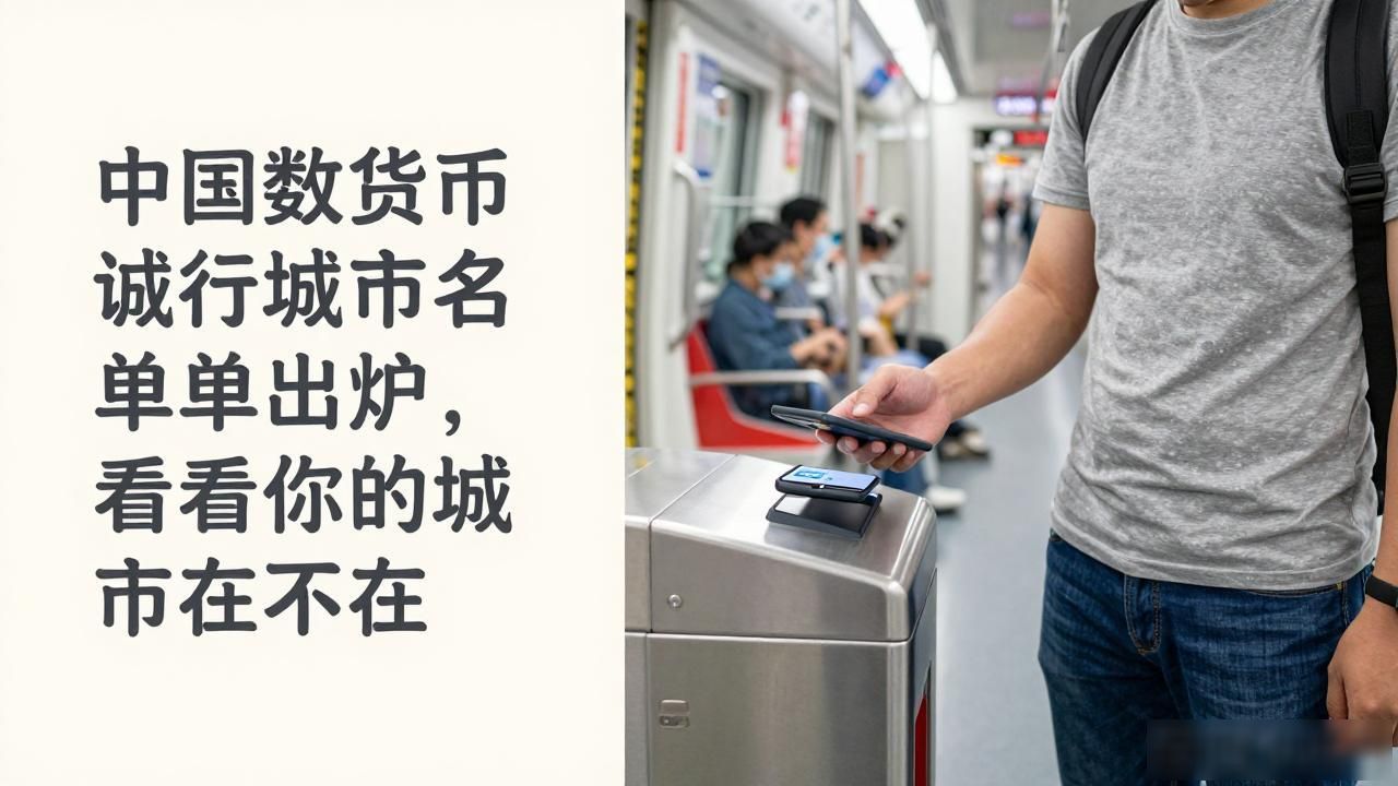 中国数字货币试行城市名单出炉，看看你的城市在不在