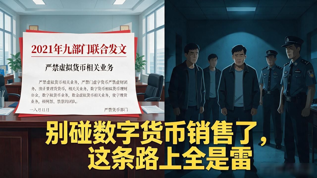 别碰数字货币销售了，这条路上全是雷