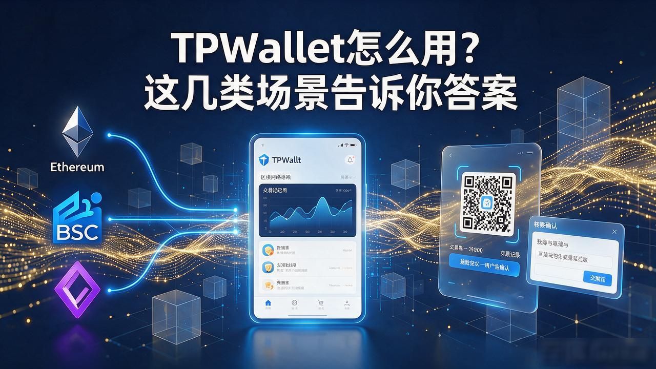 TPWallet怎么用？这几类场景告诉你答案