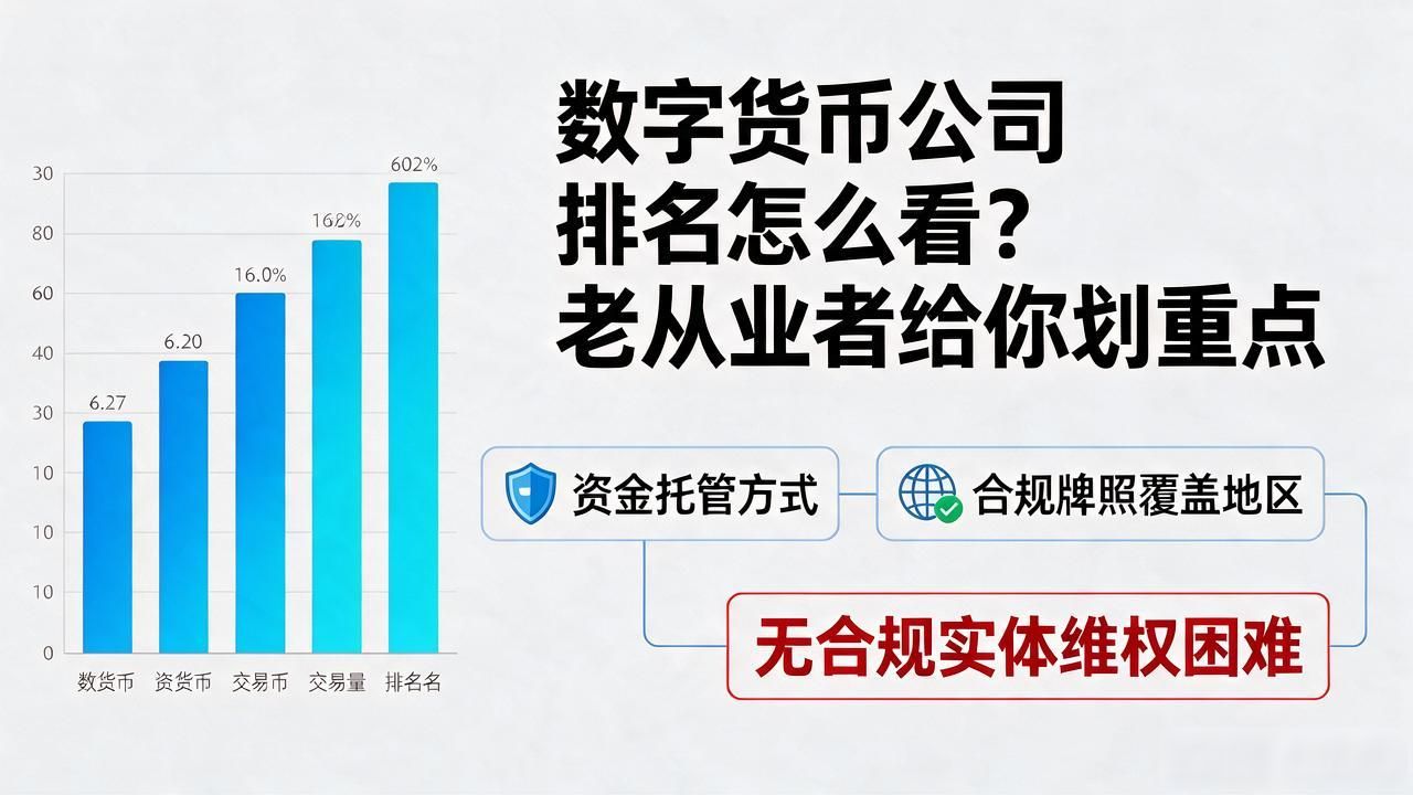 数字货币公司排名避坑指南_数字货币公司排名_加密货币交易所流动性与安全评估