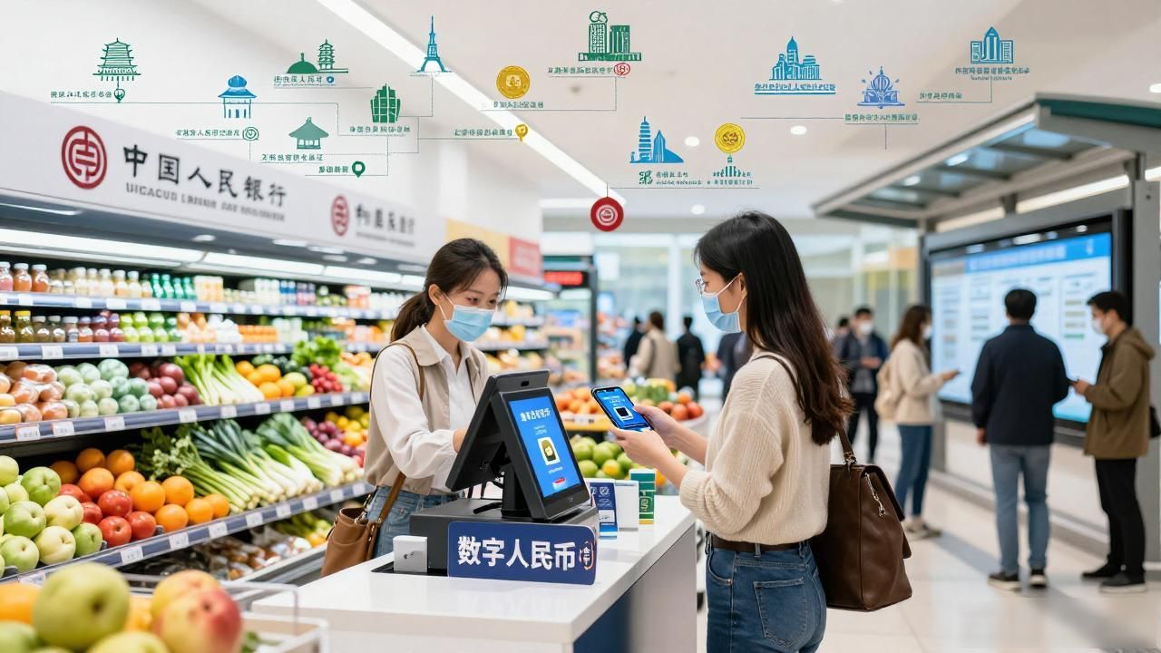 数字人民币试点城市_鼓励数字货币_数字货币跨境支付