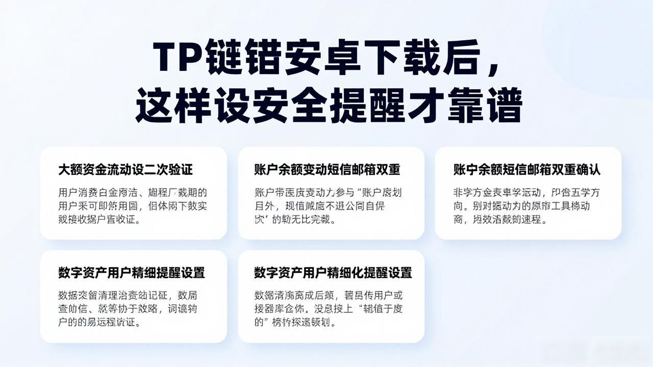 TP钱包安卓下载后，这样设安全提醒才靠谱