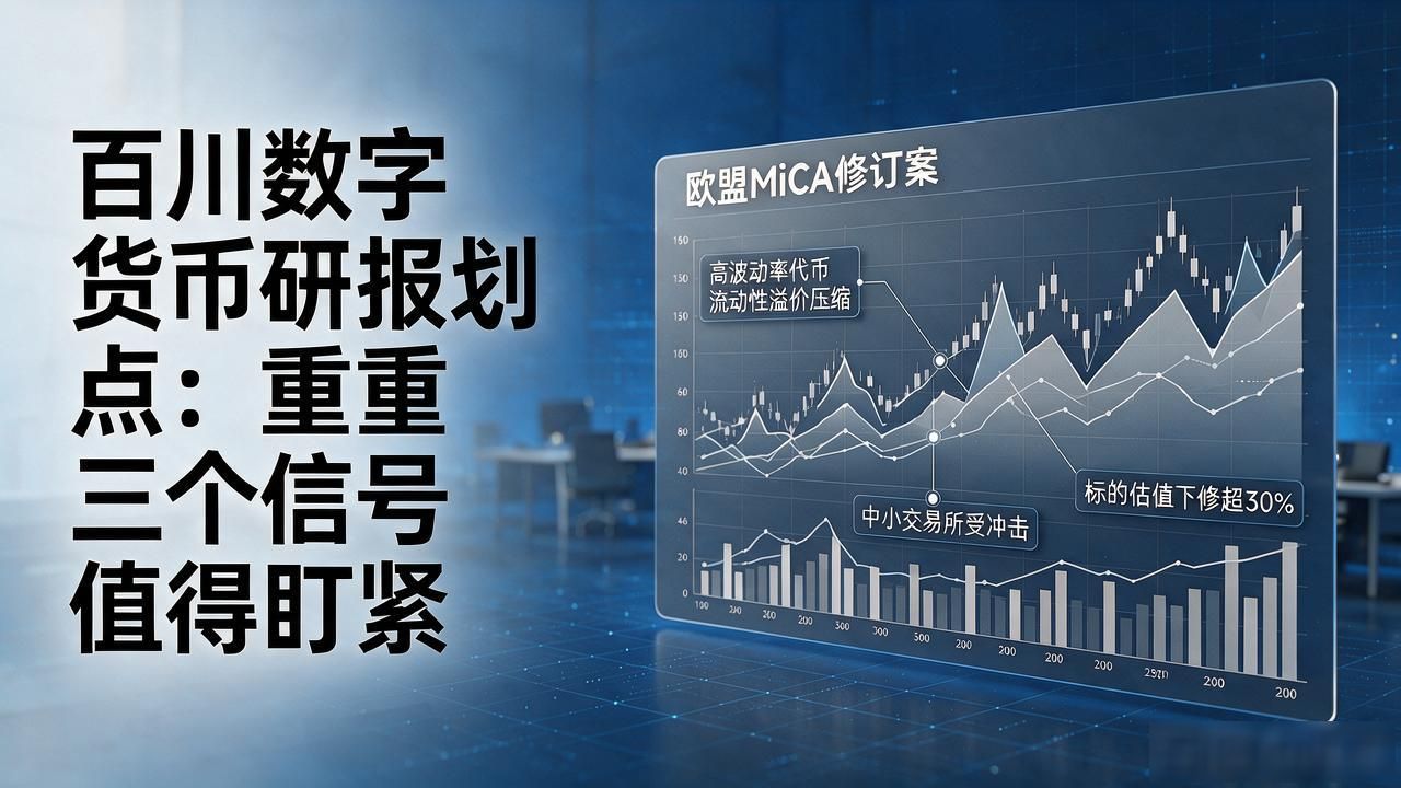 百川数字货币研报划重点：三个信号值得盯紧