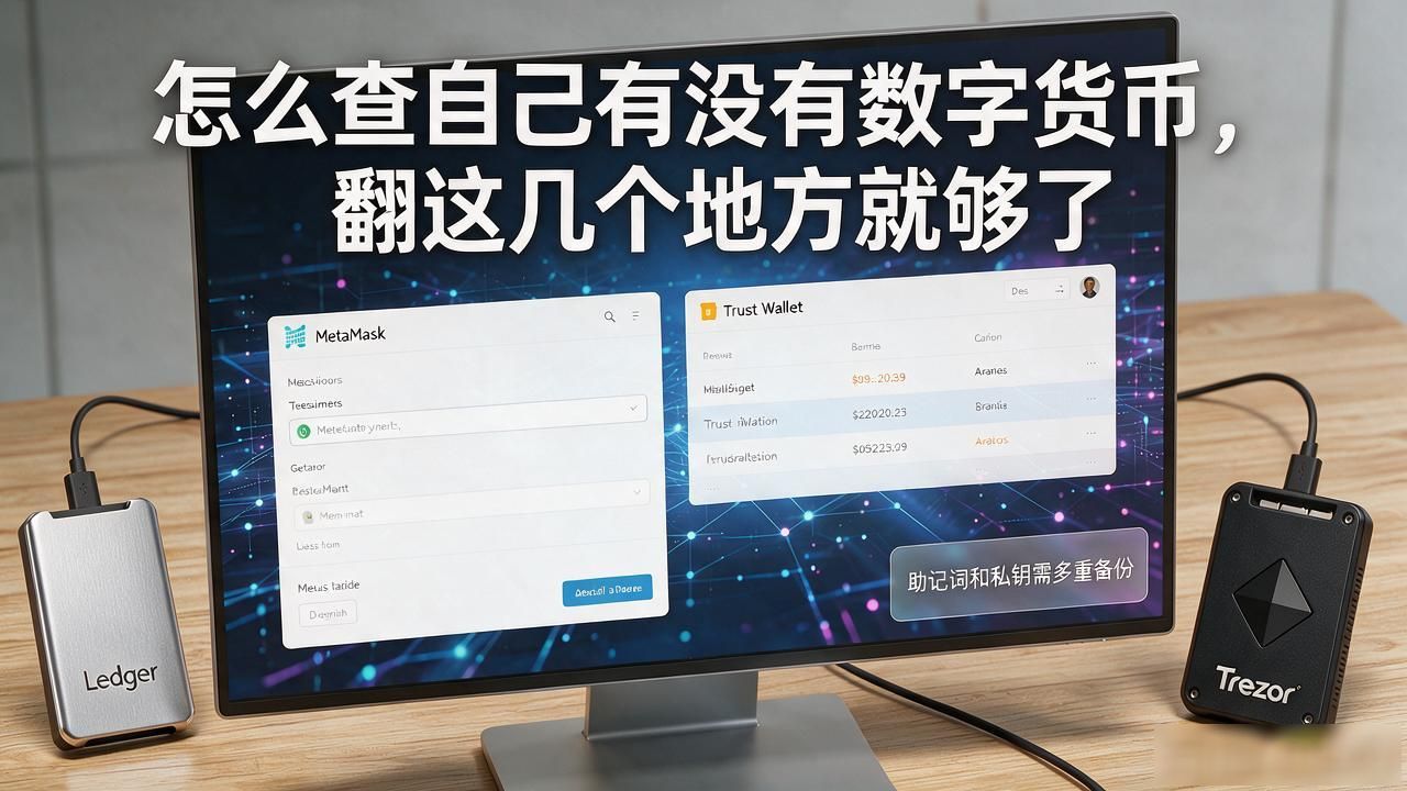 怎么查自己有没有数字货币，翻这几个地方就够了