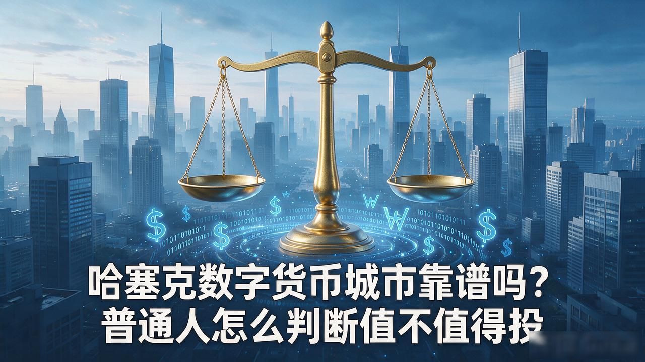 哈塞克数字货币城市靠谱吗？普通人怎么判断值不值得投