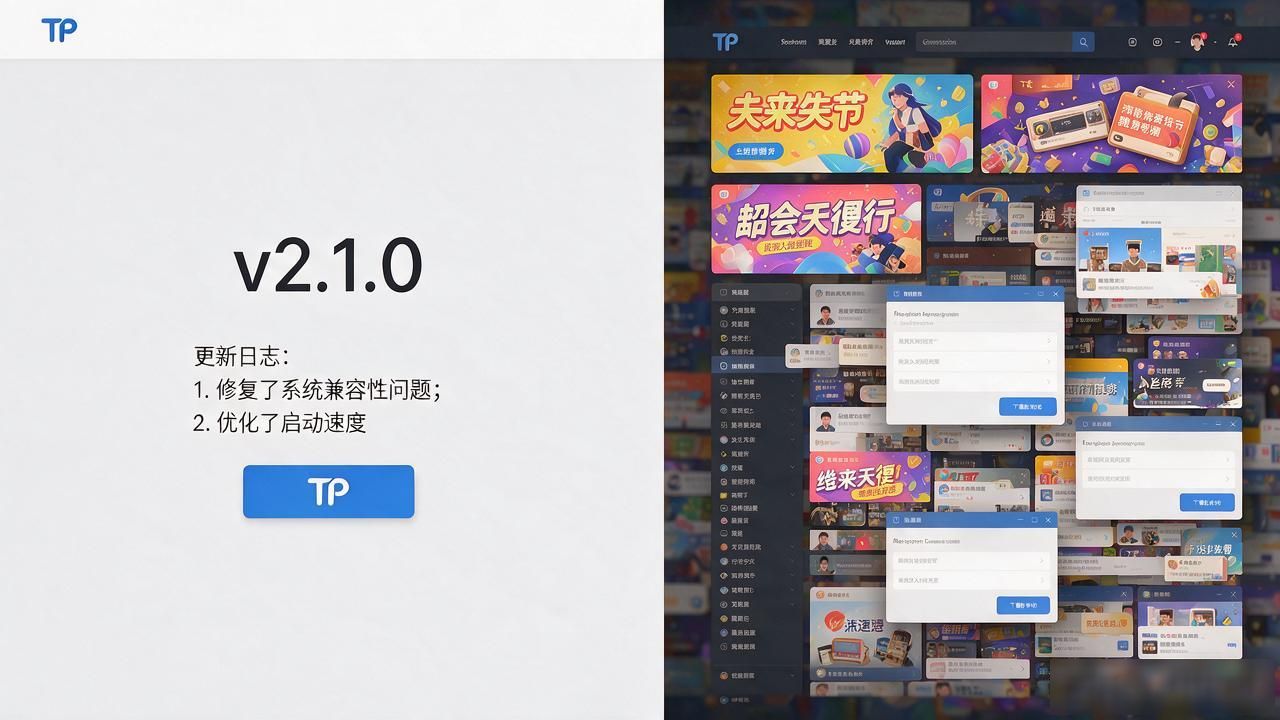 TP官网2025最新版下载后，我才承认老版本真的不够用了