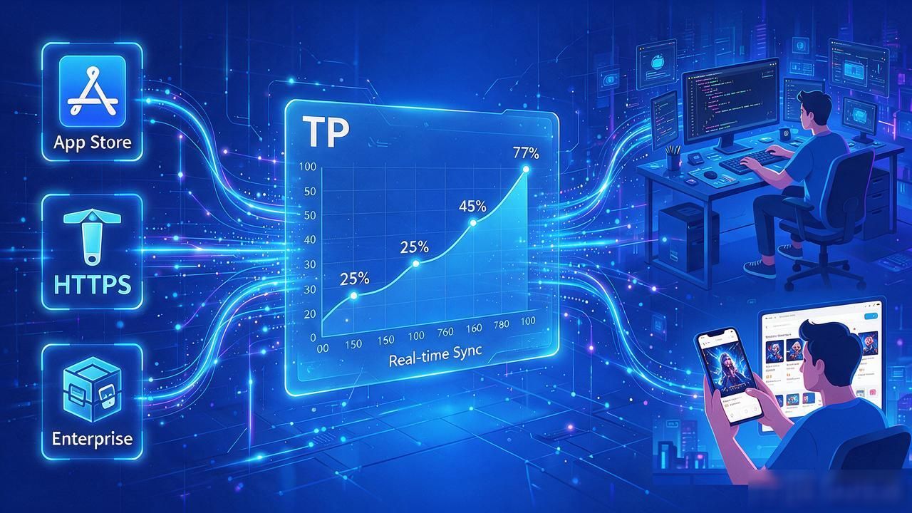 开发者渠道分发方终端用户_TP最新版下载的利益相关者与市场连接_TP最新版下载利益相关者