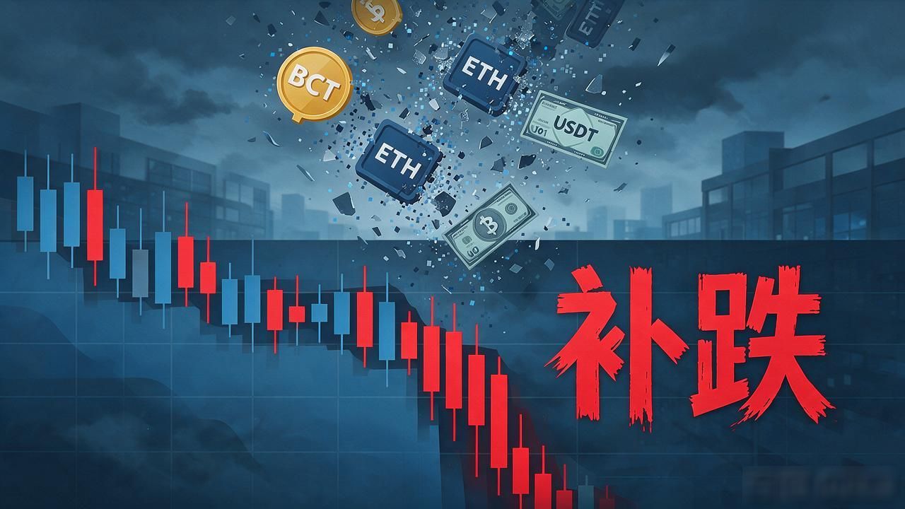 数字货币补跌啥意思？为啥之前没跟涨的币，等行情拐头还得再跌一截