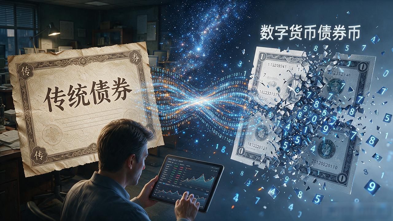 数字货币债券币是什么东西？跟传统债券差在哪，普通人能不能碰