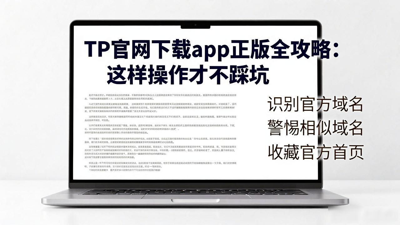 TP官网下载app正版全攻略：这样操作才不踩坑