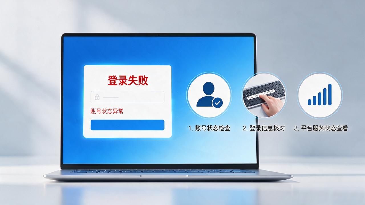 数字货币理财登录不上？大概率是这3个地方卡住了，照着排查