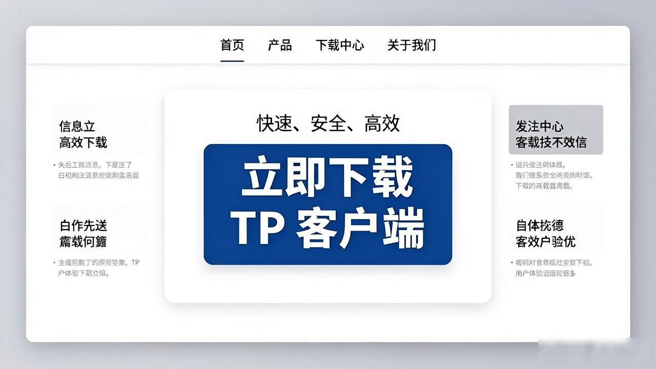 TP官网下载页面设计规范 用户体验关键细节