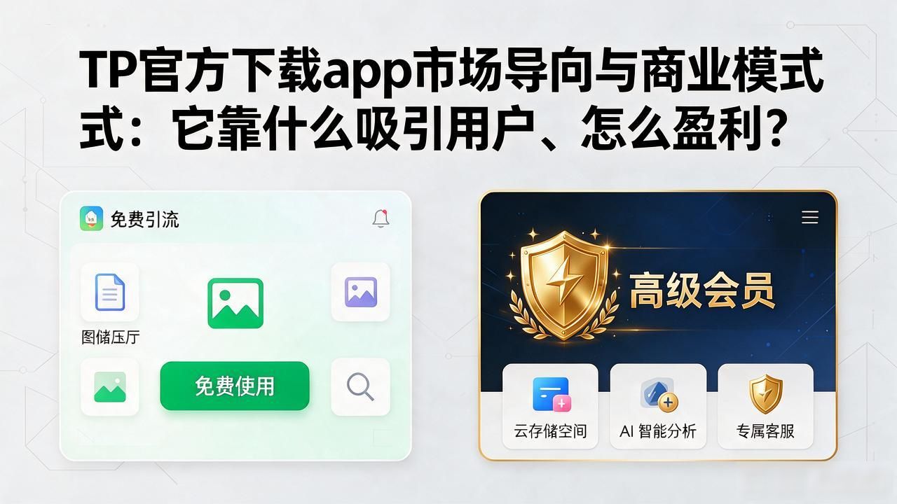TP官方下载app市场导向与商业模式：它靠什么吸引用户、怎么盈利