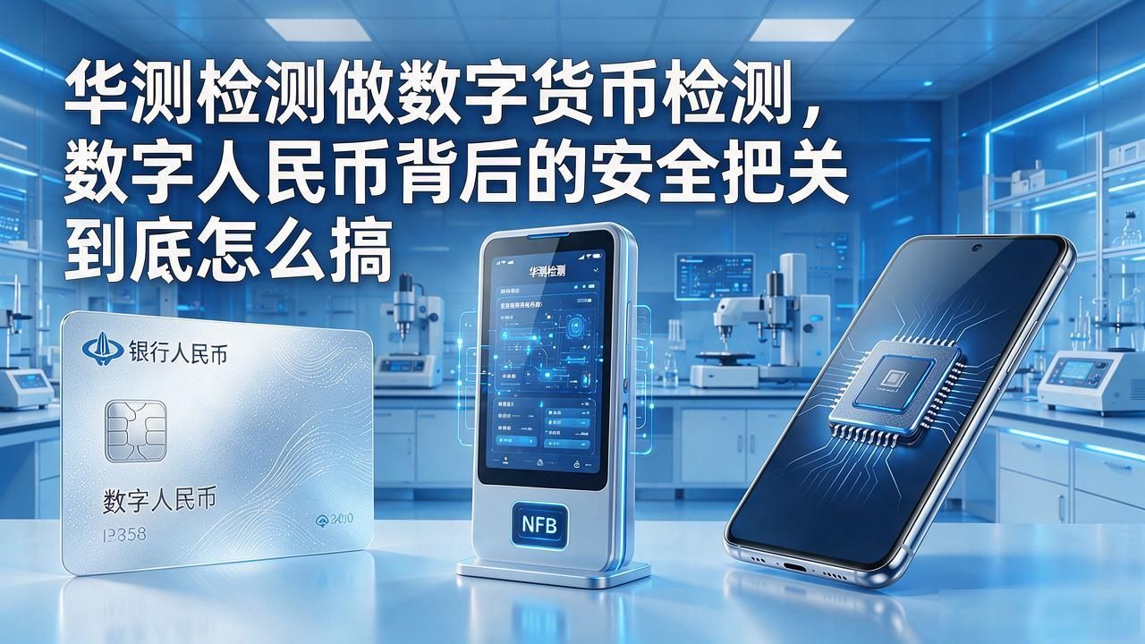华测检测数字货币_华测检测数字人民币硬钱包验证_华测检测数字人民币硬件终端检测