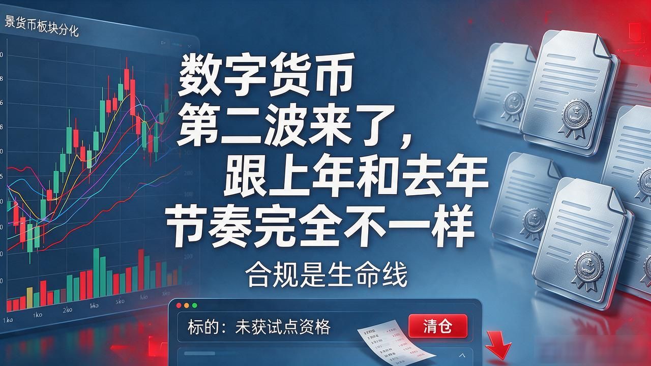 数字货币第二波来了，跟上年和去年节奏完全不一样