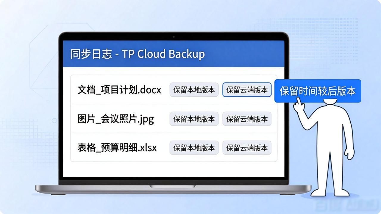 TP云备份数据同步失败？三步恢复+冲突解决指南