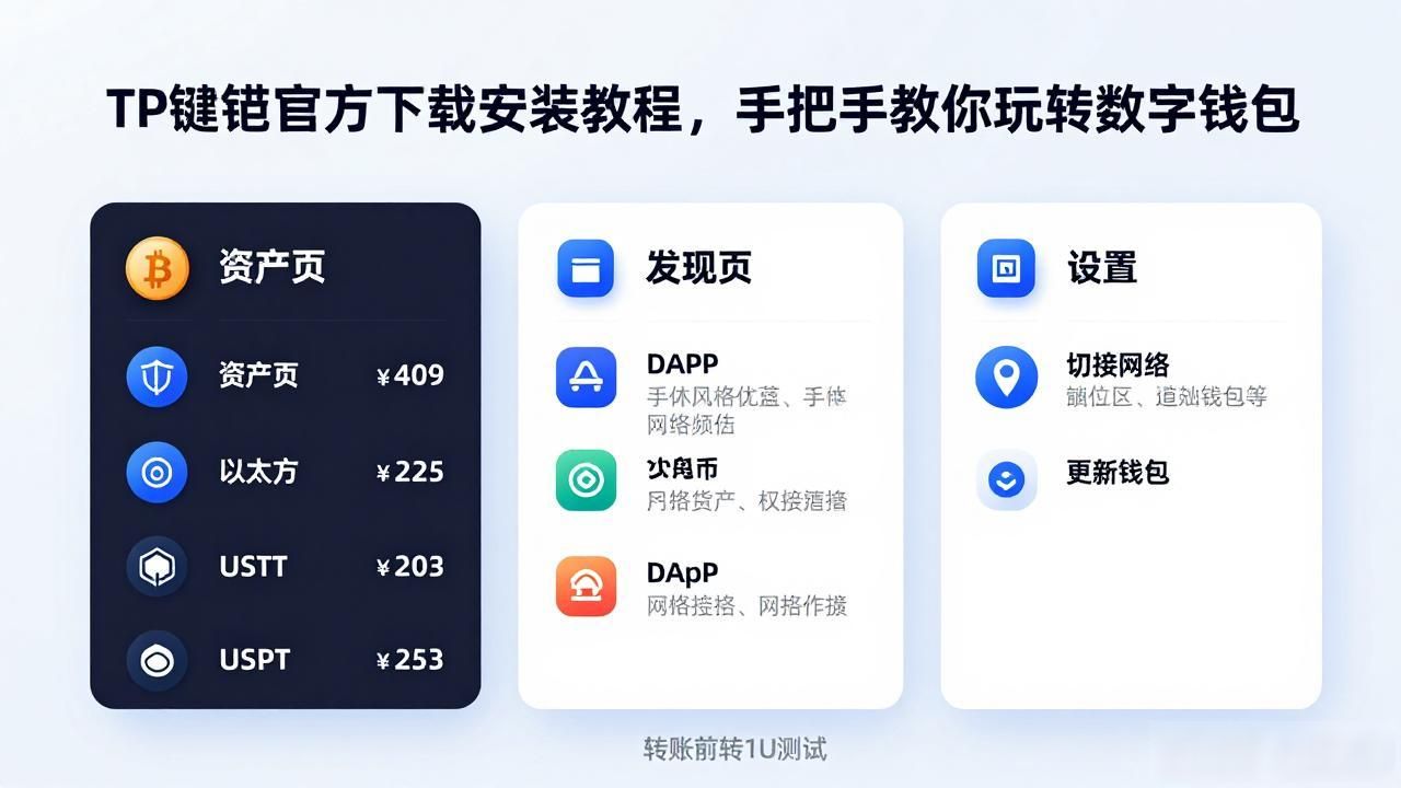 TP钱包创建钱包步骤_tp官方正版下载的详细步骤,快速上手数字钱包的每一个功能!_TP钱包官方正版下载